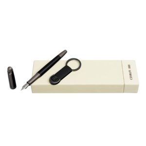 Zestaw upominkowy Cerruti 1881 pióro wieczne i brelok NAK515A + NSI5892A P109114P PM-NPKP589A