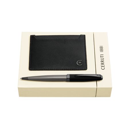 Zestaw upominkowy Cerruti 1881 długopis i etui na karty NLC513A + NSW5474D P109093P PM-NPBC547D