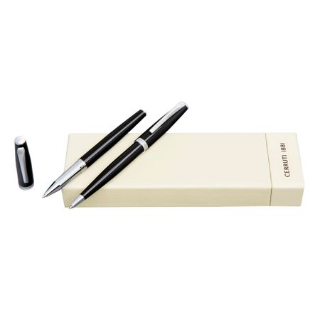 Zestaw upominkowy Cerruti 1881 długopis i pióro kulkowe NSM5584A + NSM5585A P109105P PM-NPBR558A