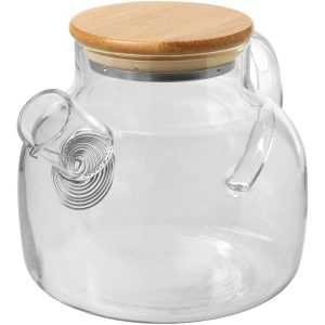 Dzbanek do herbaty Zen z sitkiem i bambusową pokrywką P109728C PFC-11339501