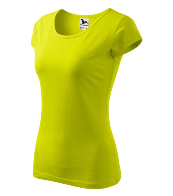 Koszulka damska Pure P022272F limetka