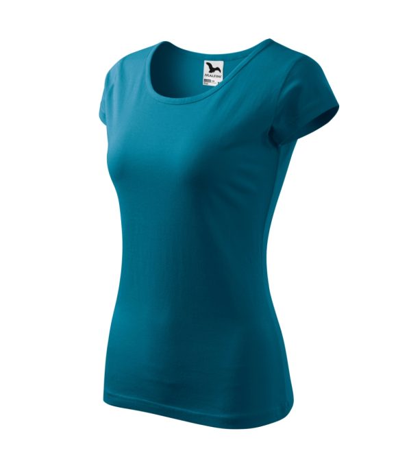 Koszulka damska Pure P022272F petrol blue