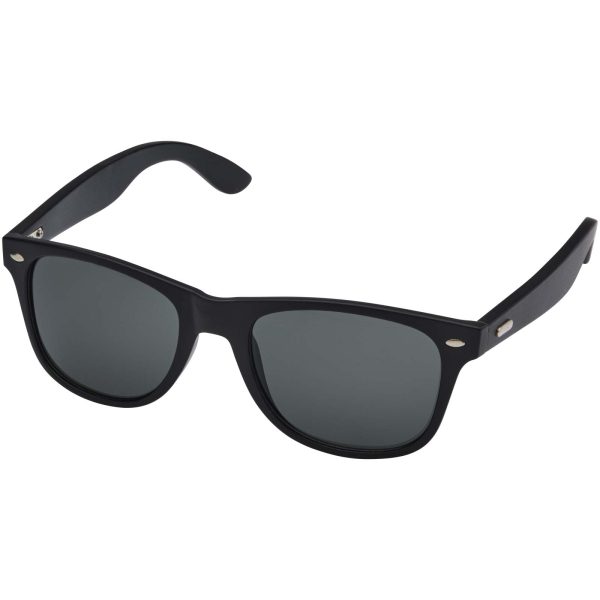 Bambusowe okulary przeciwsłoneczne Arlo z czarną powłoką P109783C