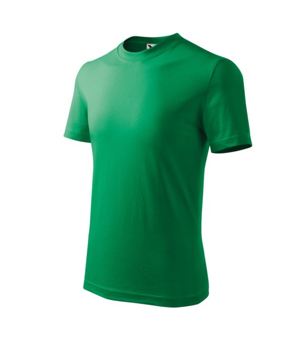 Koszulka dziecięca Basic P023653F zieleń trawy