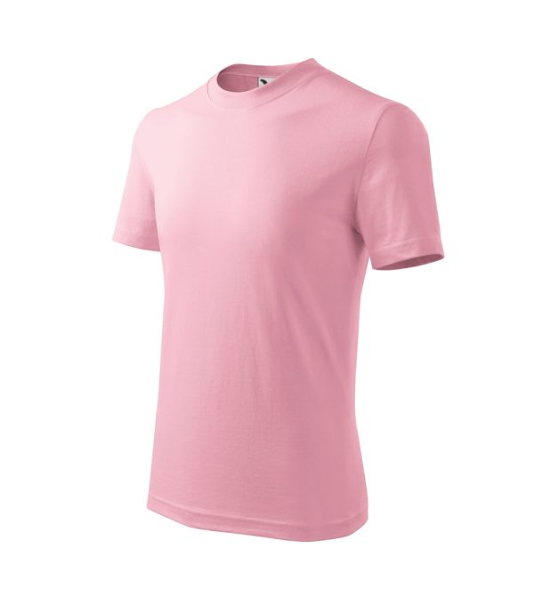 Koszulka dziecięca Basic P023653F różowy