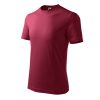 Koszulka dziecięca Basic P023653F garnet