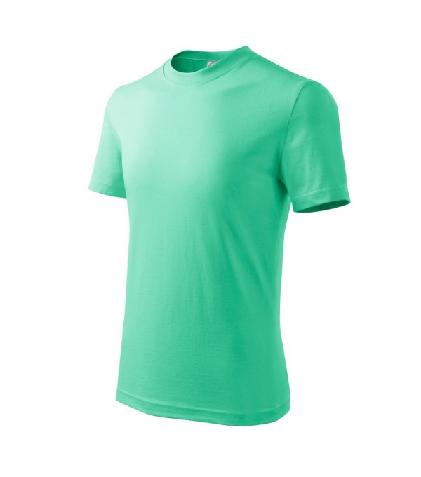 Koszulka dziecięca Basic P023653F miętowy