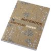 Notatnik A5 Novella Austen z miękką okładką z materiału z recyklingu, papier pakowy — 100 kartek P109956C