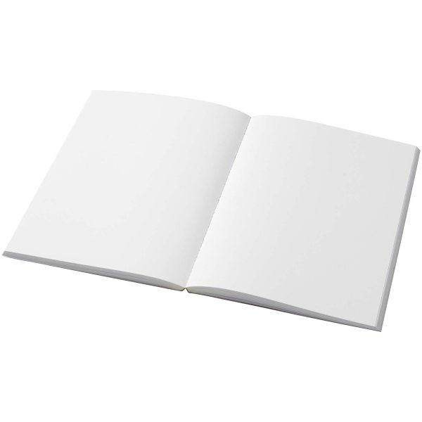 Notatnik A5 Novella Austen z miękką okładką z materiału z recyklingu, papier pakowy — 100 kartek P109956C
