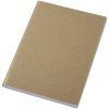 Notatnik A5 Novella Austen z miękką okładką z materiału z recyklingu, papier pakowy — 100 kartek P109956C