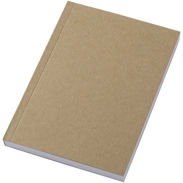 Notatnik A6 Novella Austen z miękką okładką z materiału z recyklingu, papier pakowy — 100 kartek P109958C