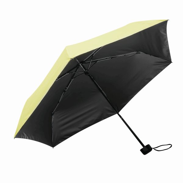 Parasol kieszonkowy SUNDANCE P054345I jasnożółty