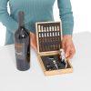 Zestaw do wina BAMBOO CHESS z szachami P051338I