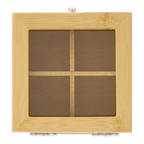 Pojemnik na herbatę ASSORTMENT z 4 oddzielnymi przegródkami. P106591I
