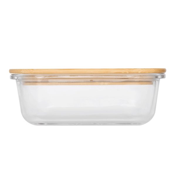 Pudełko na lunch ROSILI M z bambusową pokrywką : pojemność ok. 350 ml P006294I