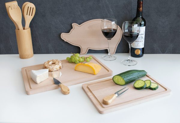 Deska do krojenia WOODEN SQUARE P006407I