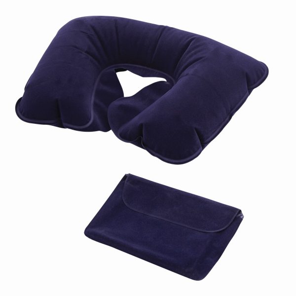 Zagłówek podróżny COMFORTABLE P003759I niebieski