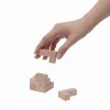 Trójwymiarowe puzzle drewniane CRAZY CUBE P003641I