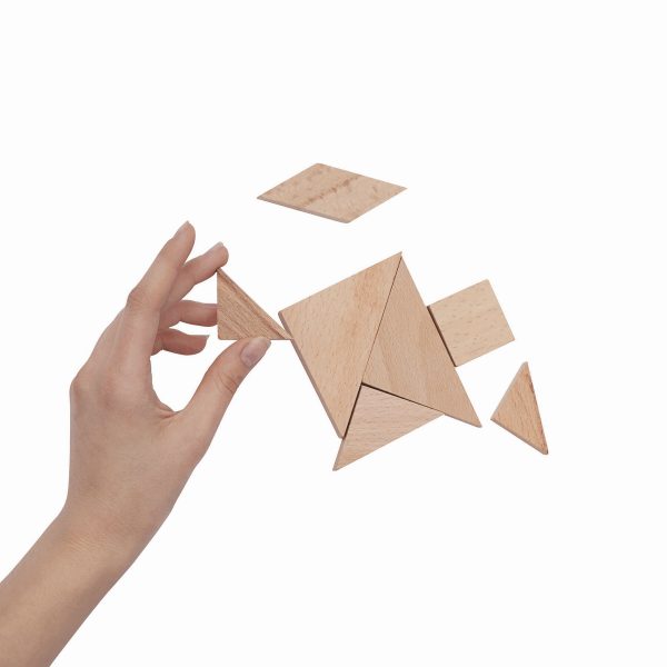 Puzzle drewniane TANGRAM P003640I