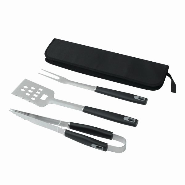 Sztućce do grilla ze stali nierdzewnej PRETTY BBQ P043049I
