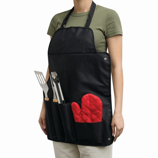 Fartuch grillowy z zestawem przyborów GREAT BBQ P006421I