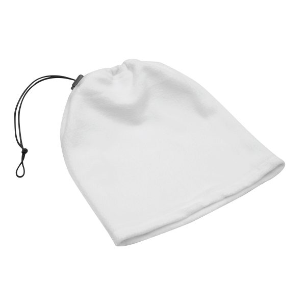 Polarowy szalik-czapka VARIOUS P004583I biały