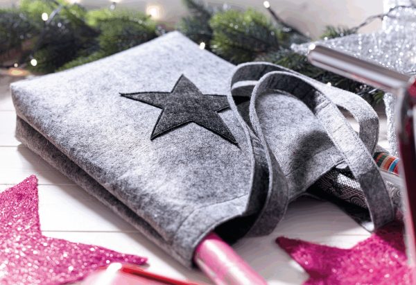Filcowa torba na zakupy STAR DUST GO P004930I