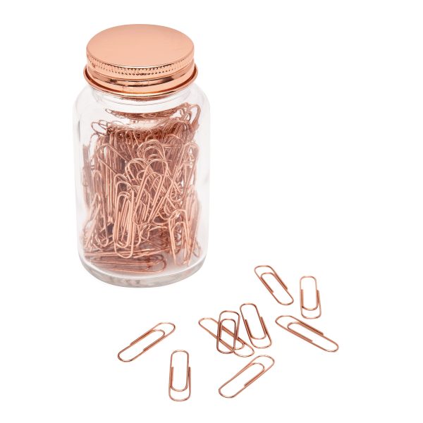 Spinacze COPPER CLIPS w słoiku P006243I