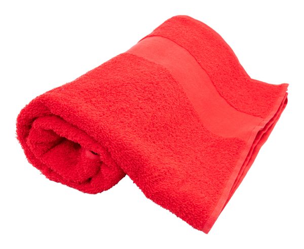 Ręcznik frotte bawełniany - 70×140 cm P119457D czerwony