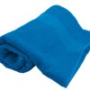 Ręcznik frotte bawełniany - 70×140 cm P119457D niebieski
