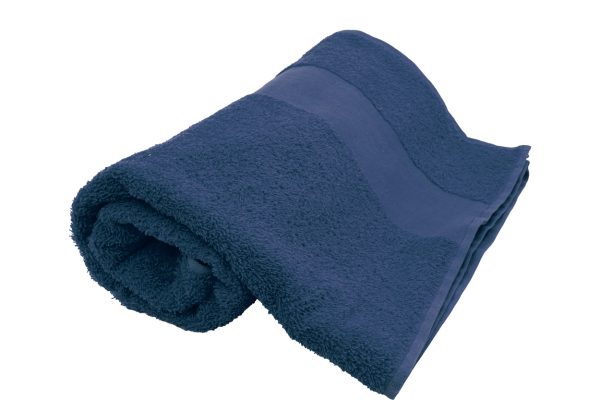Ręcznik frotte bawełniany - 70×140 cm P119457D ciemnoniebieski