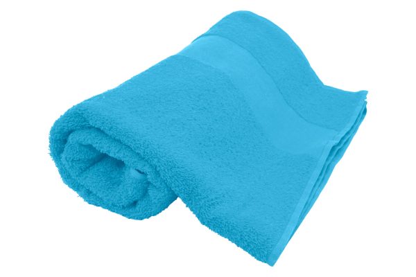 Ręcznik frotte bawełniany - 70×140 cm P119457D jasnoniebieski