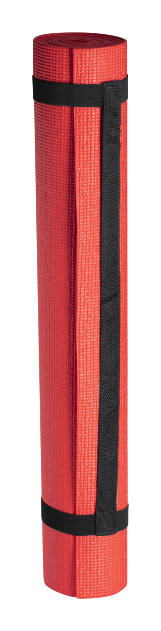 Mata do yogi / mata sportowa P113973D czerwony