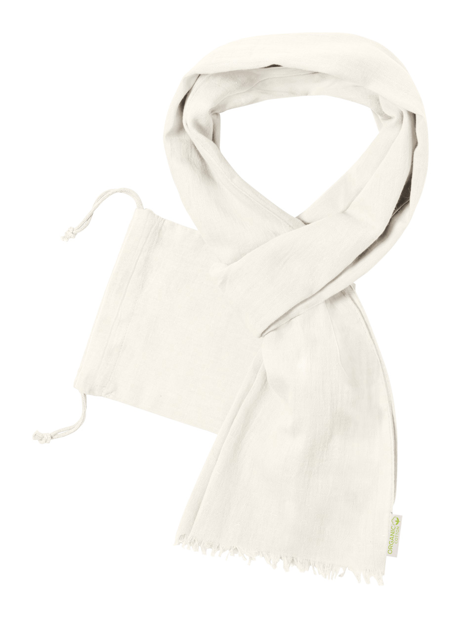 Szalik/szal z bawełny organicznej P120383D AN-AP722094-W