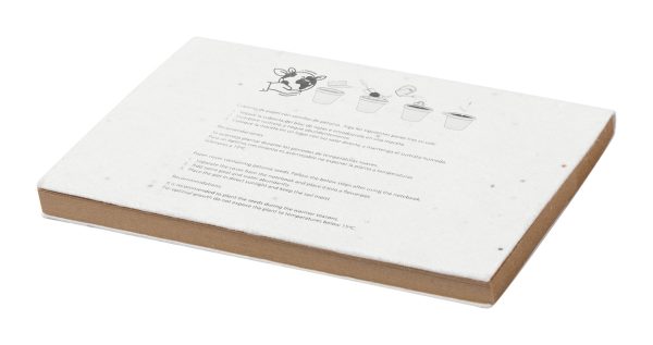 Notatnik samoprzylepny z papieru nasiennego P116359D