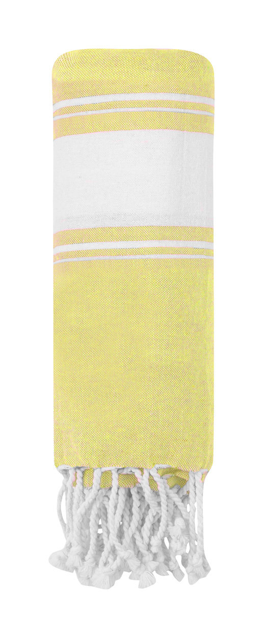 Ręcznik plażowy P117338D żółty