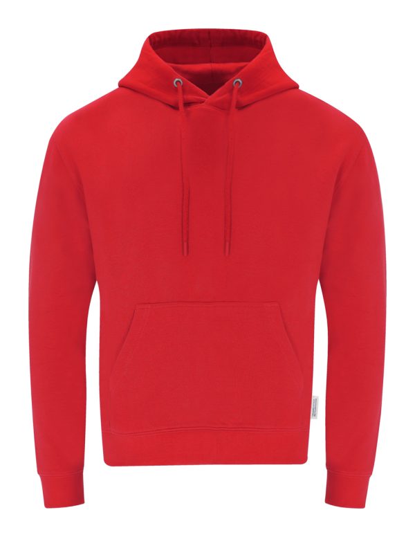 Bluza z kapturem P119990D czerwony