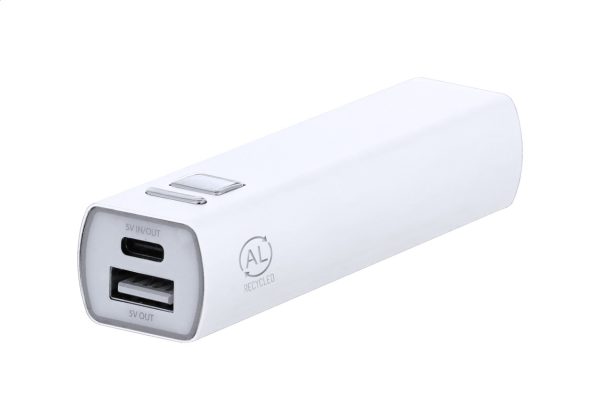 Power bank P118097D biały