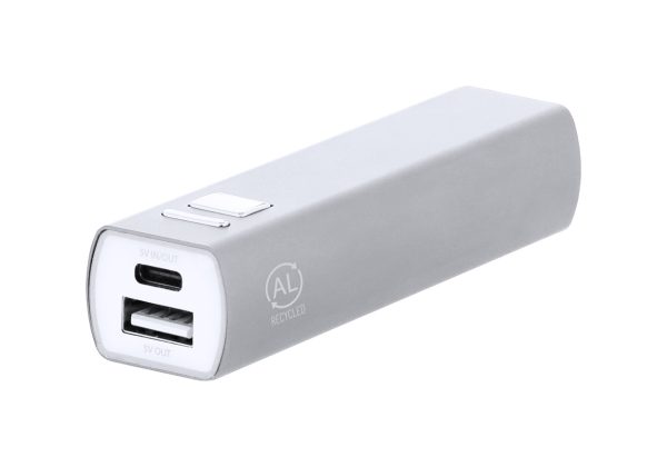 Power bank P118097D srebrny