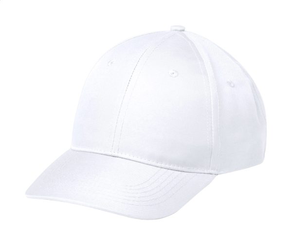 Czapka z daszkiem P120201D biały