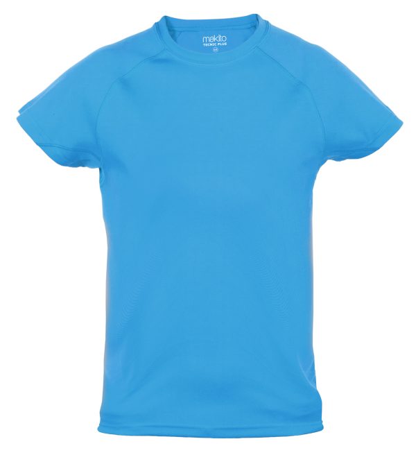 Dziecięcy T-shirt sportowy P120227D jasnoniebieski