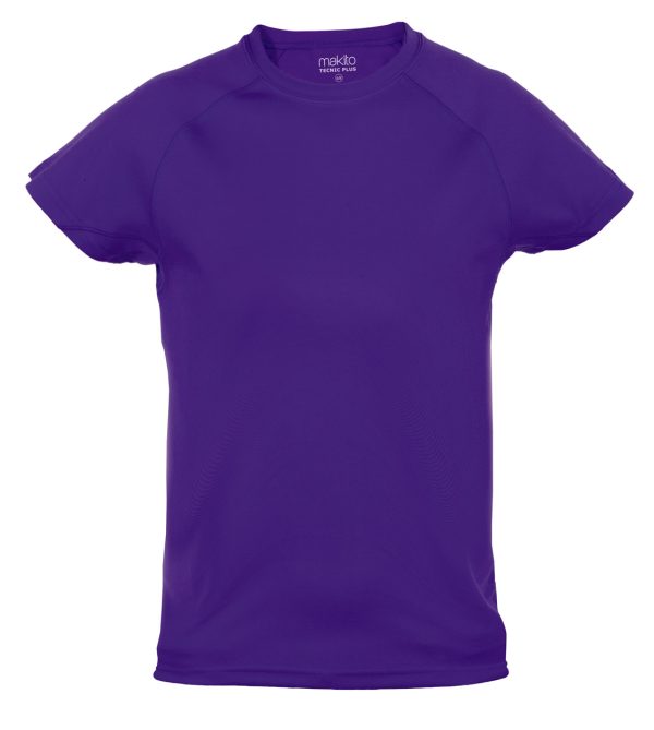 Dziecięcy T-shirt sportowy P120227D purpura
