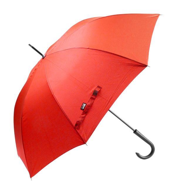 Parasol RPET P118623D czerwony