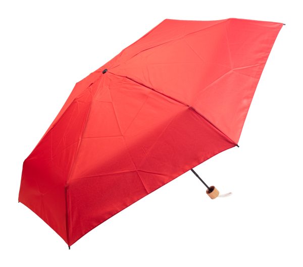 Mini parasol RPET P117904D czerwony