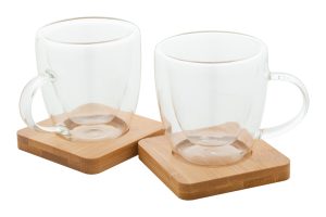 Szklany zestaw do espresso / filiżanki P114639D AN-AP812427