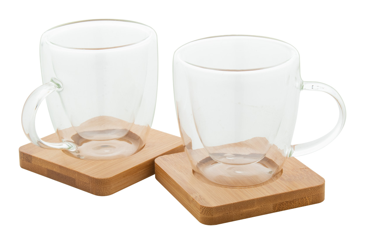 Szklany zestaw do espresso / filiżanki P114639D AN-AP812427