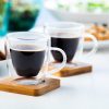 Szklany zestaw do espresso / filiżanki P114639D