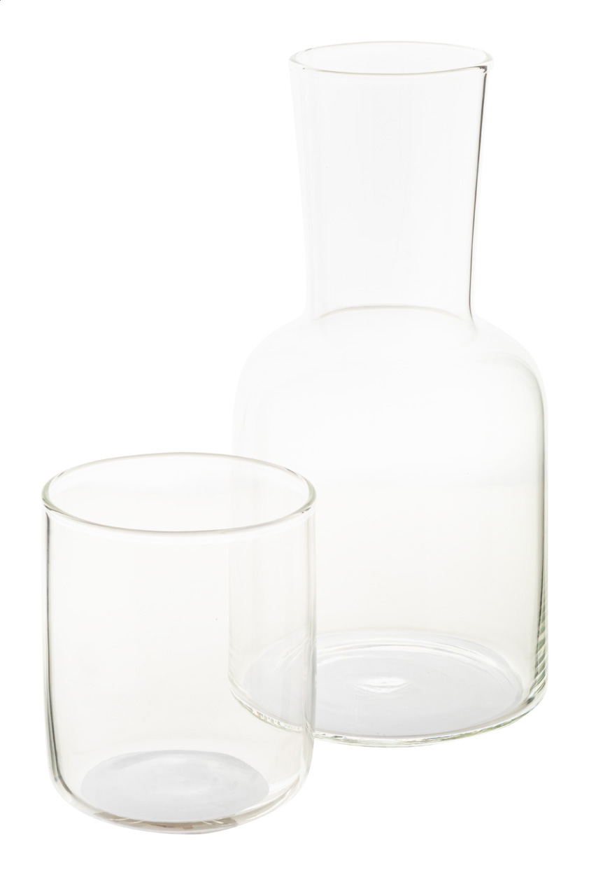 Zestaw do picia: karafka i szklanka  P118175D AN-AP812439-01T
