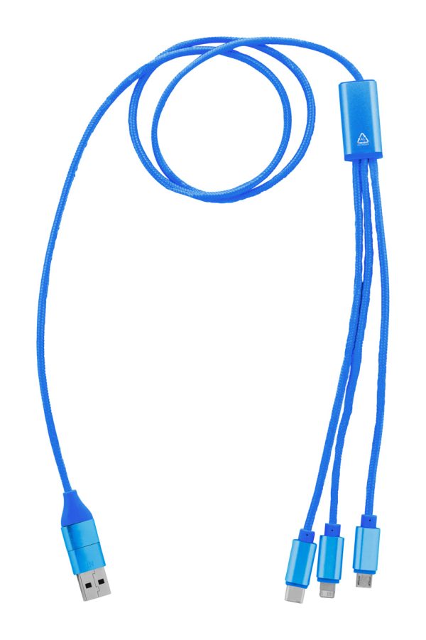 Kabel USB do ładowania P118954D niebieski