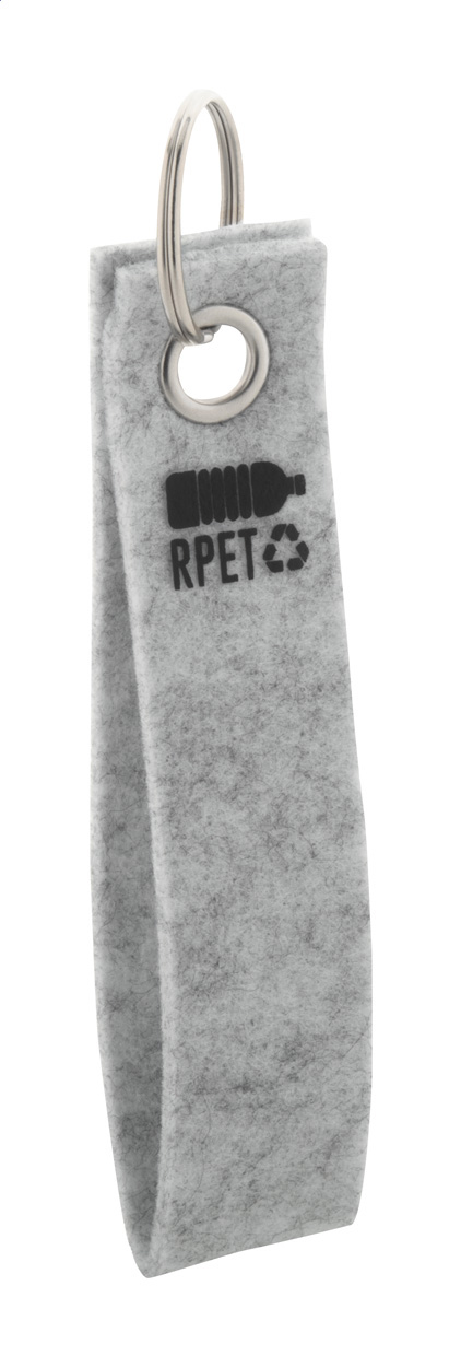 Brelok RPET P117413D szary